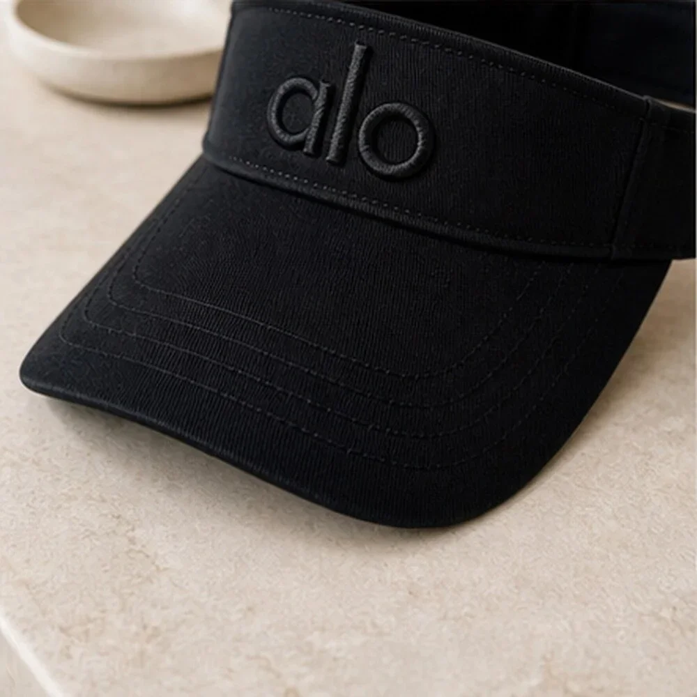 ALO Yoga Classic Black Athletic Style Visor